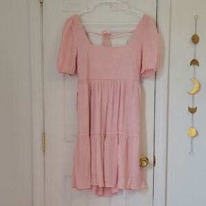 Charming Pink Kids Dress